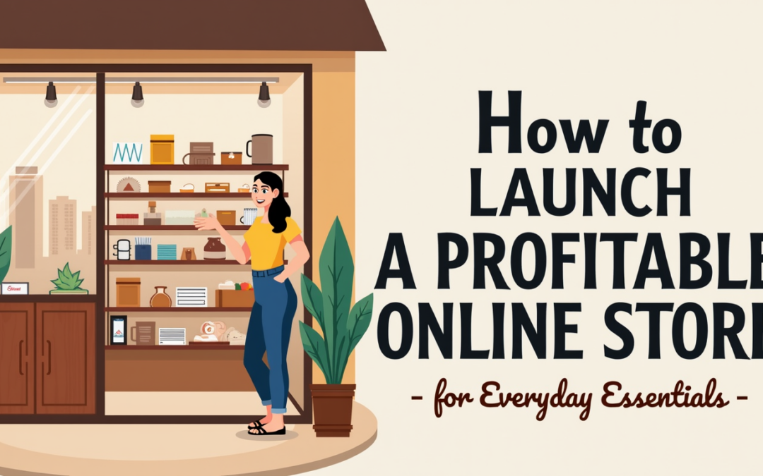 How to Launch a Profitable Online Store for Everyday Essentials
